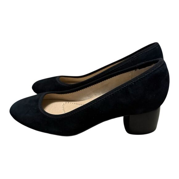 Earth Women's Rellia Black Suede Slip-on Flats Size 8 - Picture 10 of 11